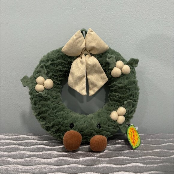 RARE Jellycat Little Amuseable Gold Wreath BNWT - Picture 3 of 5